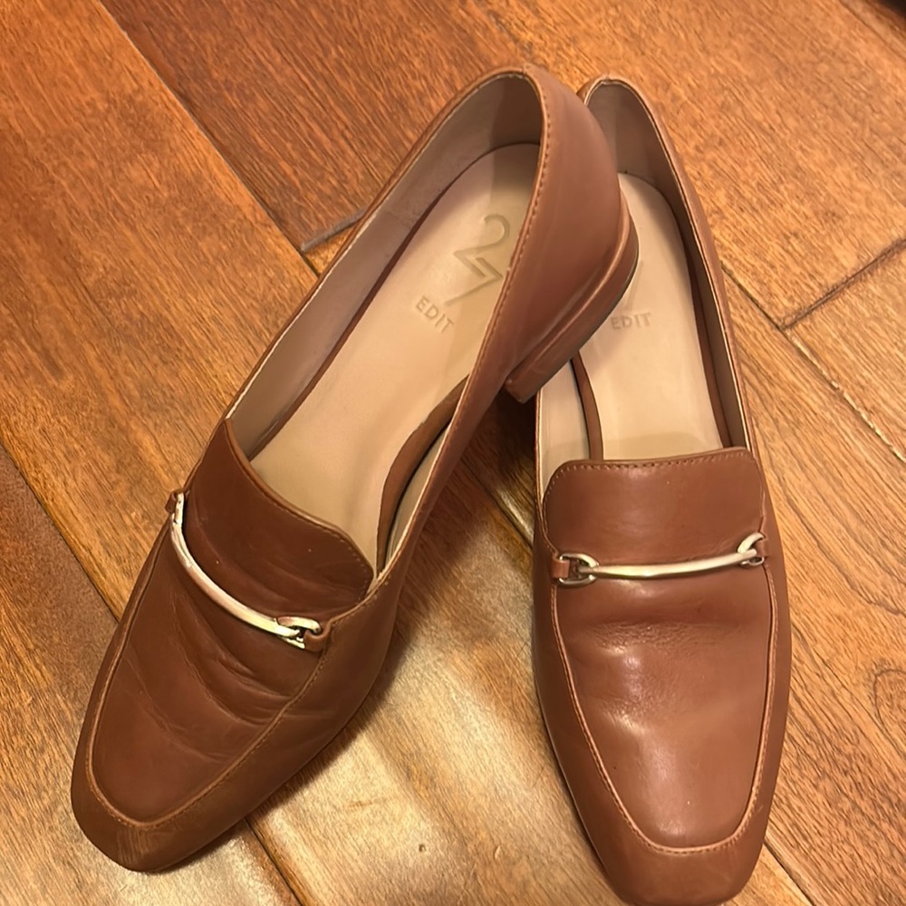 Rita Whiskey Leather loafers size 6.5 women’s